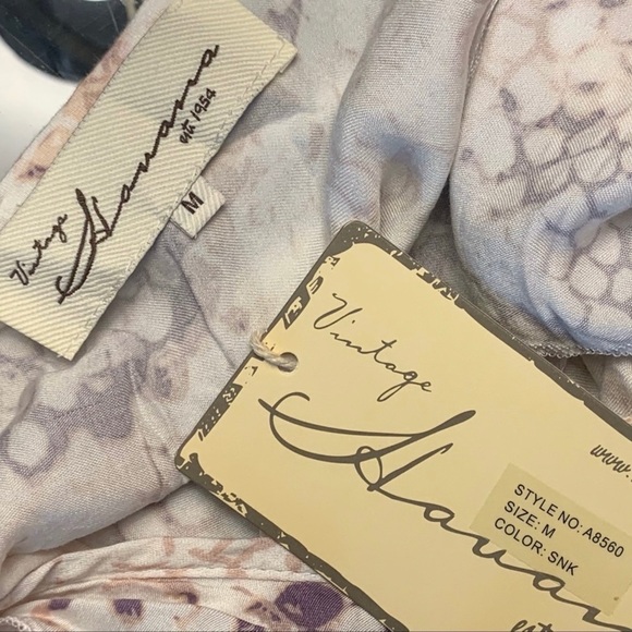 💋NWT Vintage Havana Flutter Sleeve Pull Over Ruffle Crop Top - Picture 12 of 16